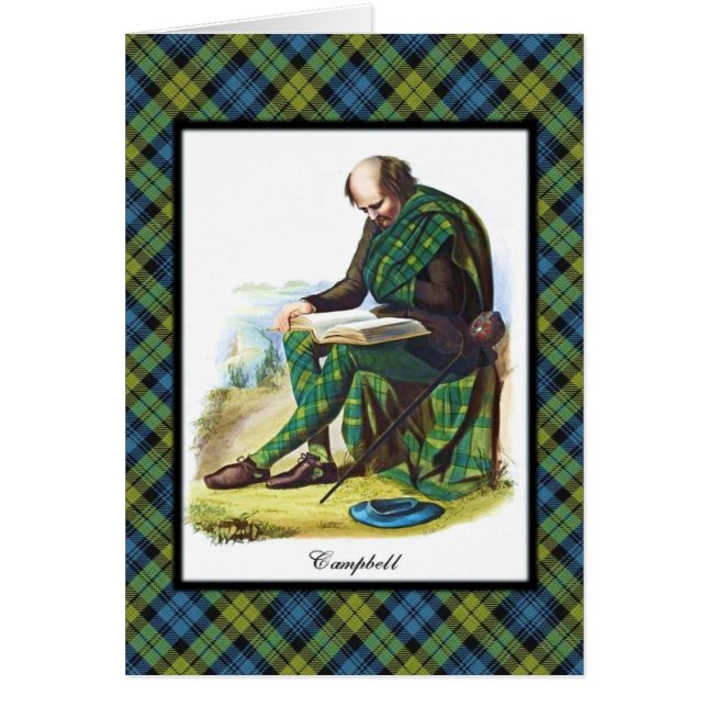 Cartão Campbell Scottish Dreams (Frente)