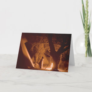 Cartão Campo de incêndio n.o 2