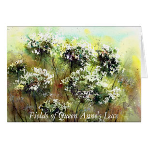 Cartão Campos da rainha Anne…