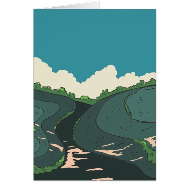 Cartão Campos Japoneses (Frente)