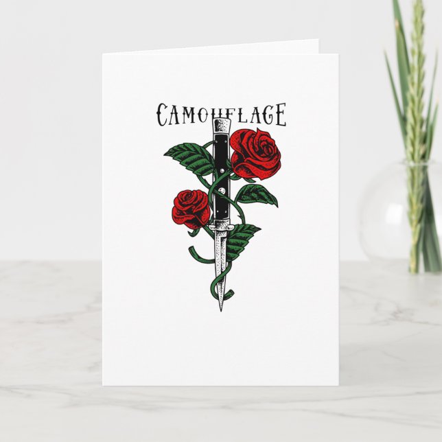 Cartão Camuflagem (Frente)