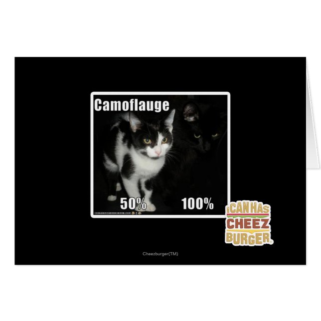 Cartão Camuflagem (Frente Horizontal)