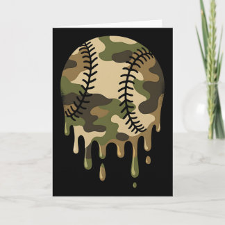 Cartão Camuflagem Bysebyll Drip Meninos Homens Militares 