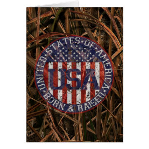 Cartão Camuflagem EUA