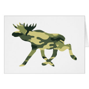 Cartão Camuflagem Moose/Terra do Pau