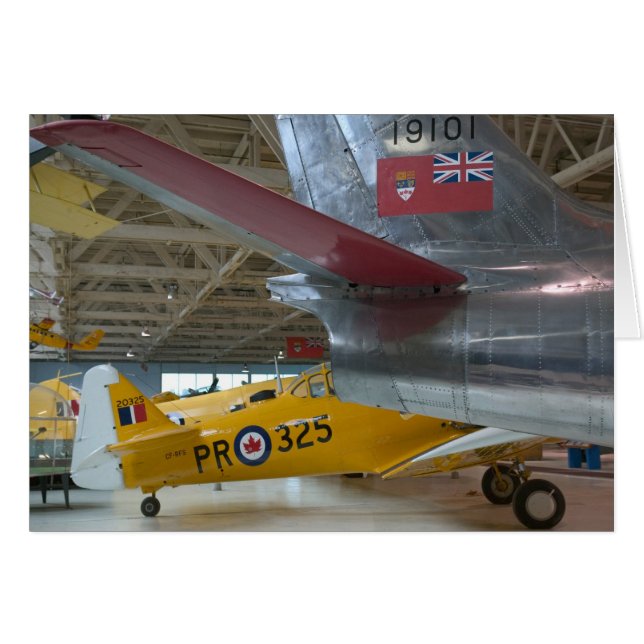 Cartão Canadá, Alberta, Edmonton: Alberta Aviation 2 (Frente Horizontal)