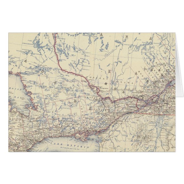 Cartão Canadá W (Frente Horizontal)