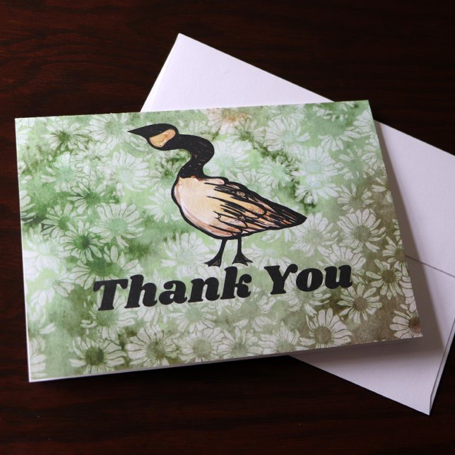 Cartão Canadense Gosse Art Canada Geese Designs (Criador carregado)