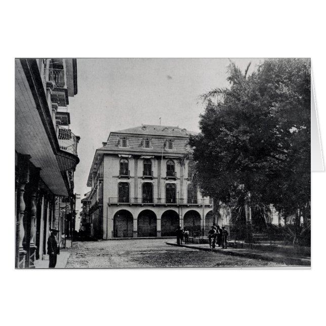Cartão Canal Administração Building, Panamá (Frente Horizontal)