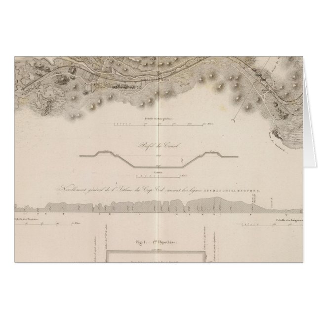 Cartão Canal do Cabo Cod (Frente Horizontal)