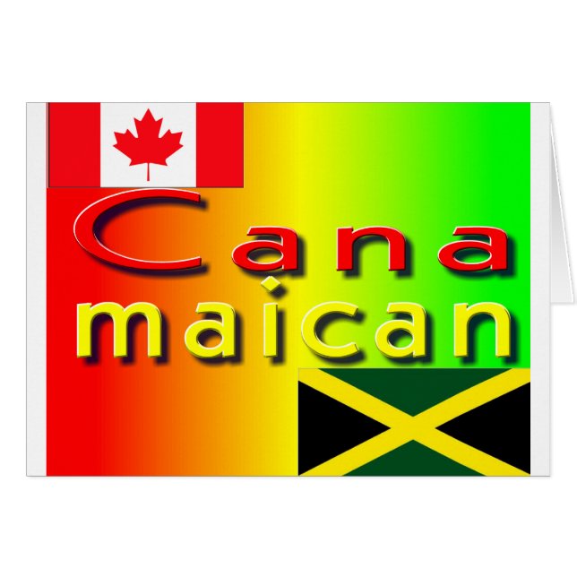 Cartão canamaicano (Frente Horizontal)