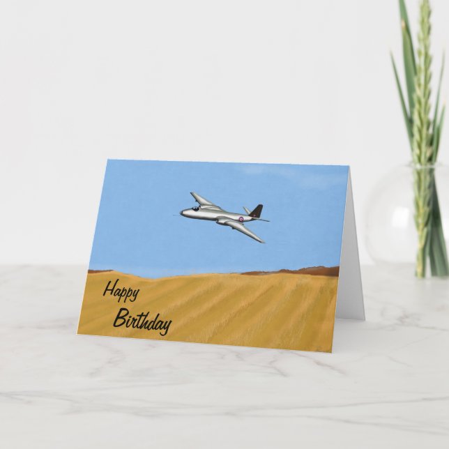 Cartão Canberra Birthday Card (Frente)