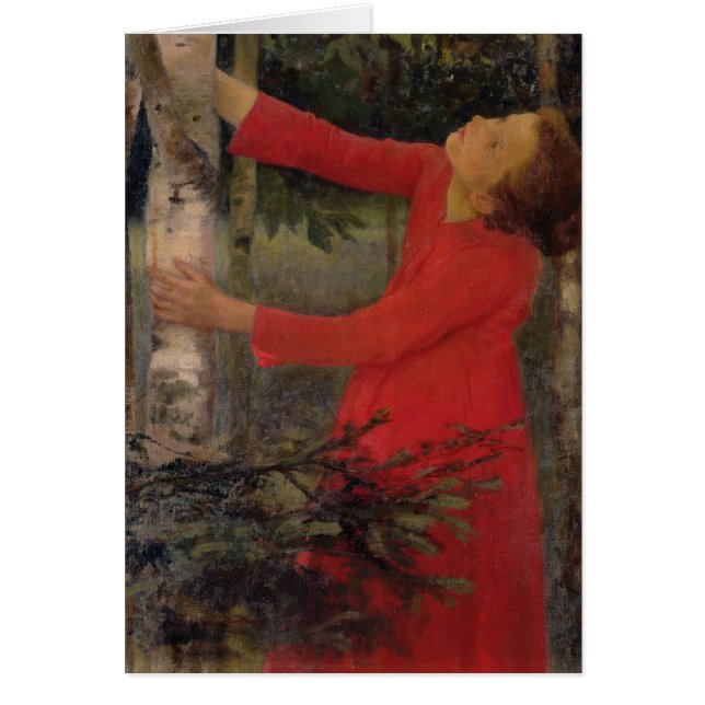 Cartão Canção do pássaro (Frente)