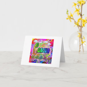 Cartão Cancelar placa de saudação do Vista Express