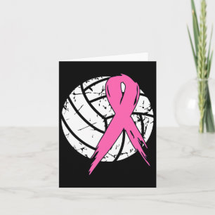 Cartão Câncer da mama Fita Rosa Fita Fita Fita Fósita For