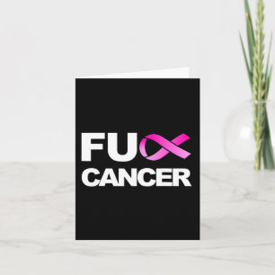 Cartão Cancer De Pé - Sensibilização Para O Cancer De Mam