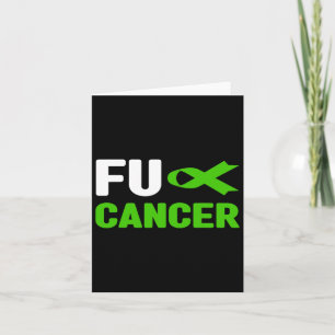 Cartão Cancer de pilha - Sensibilização para o Cancer de 