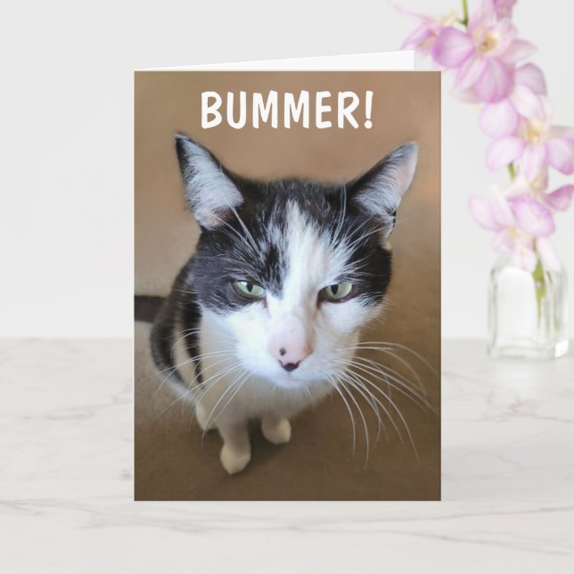 Cartão Cancer é um Bummer (Orquídea)