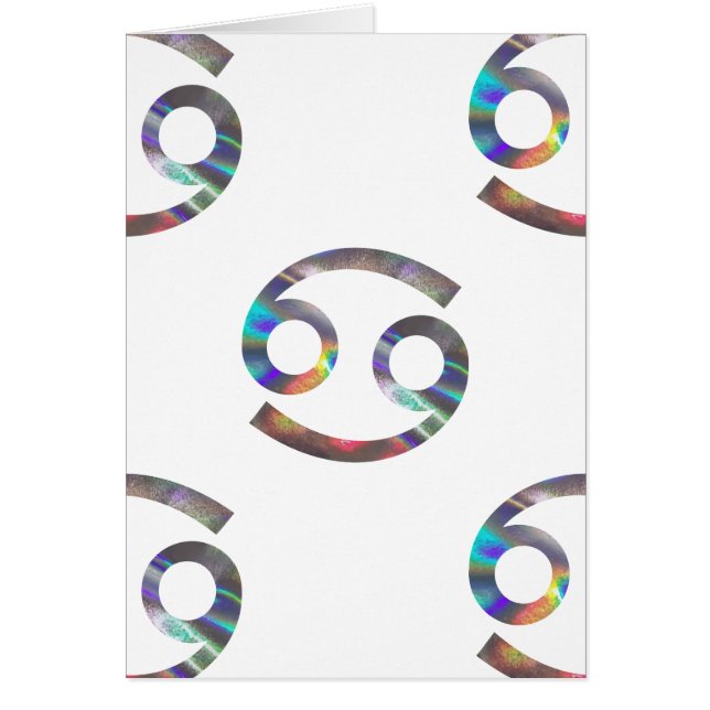 Cartão cancer holograma (Frente)