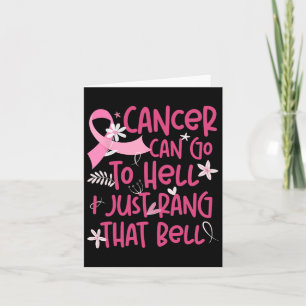 Cartão Cancer Pode Ir Para O Inferno. Eu Só Prendi A Mama