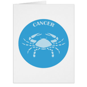 Cartão Câncer, Signo do Zodíaco, Horóscopo, Astrologia