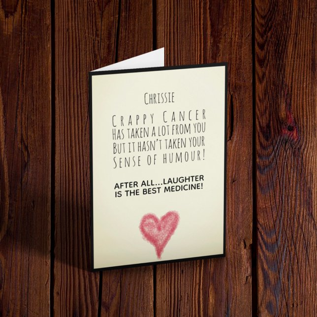 Cartão Câncer Terrível Personalizável (Criador carregado)