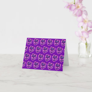 Cartão Cancer Zodiac Coquette Heart Cake