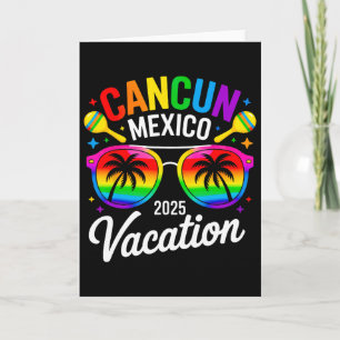 Cartão Cancun México 2025 Férias Viagem Viagem Praia Verã