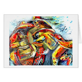 Cartão Candombe para José