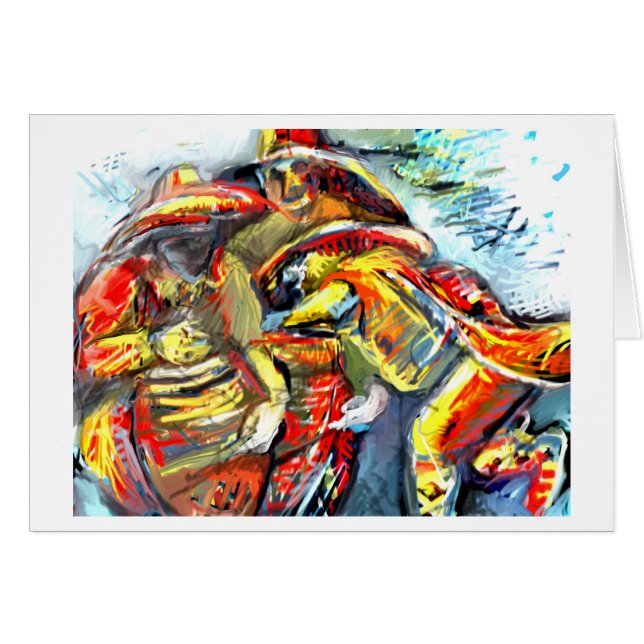 Cartão Candombe para José (Frente Horizontal)