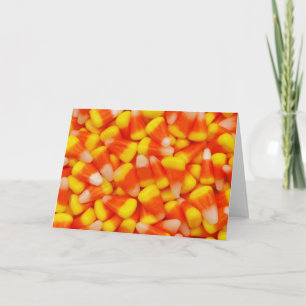 Cartão "Candy Corn"
