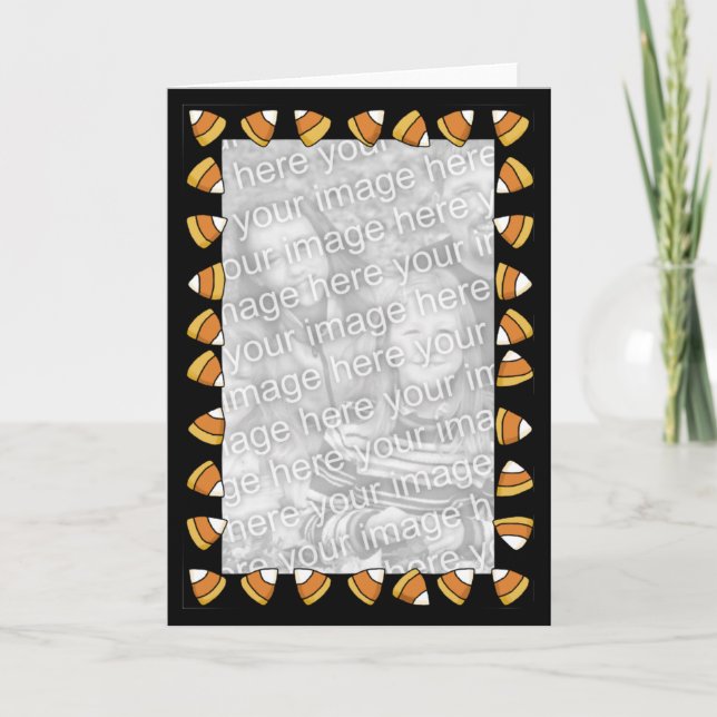 Cartão Candy Corn (Frente)