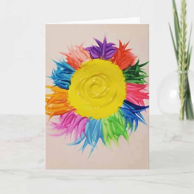 Cartão Candy Waters Autism Artist (Frente)