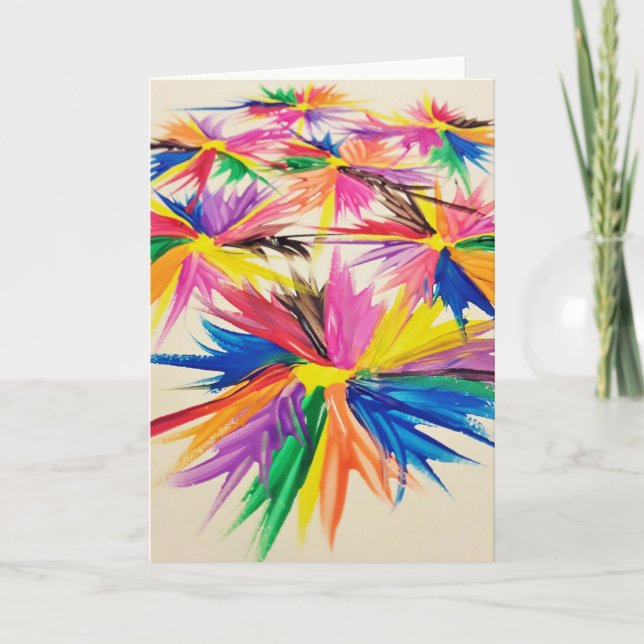 Cartão Candy Waters Autism Artist (Frente)