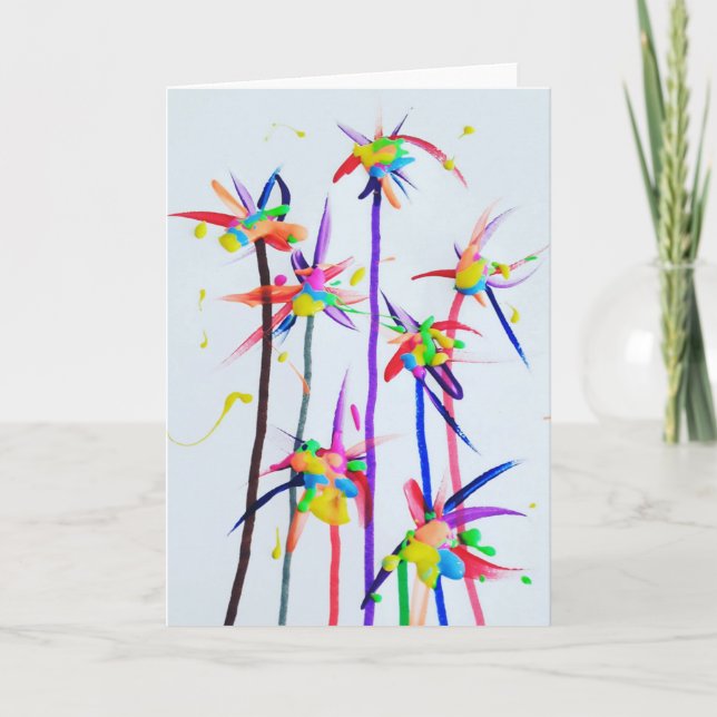 Cartão Candy Waters Autism Artist (Frente)