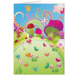 Cartão Candyland Magic