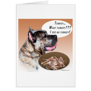 Cartão Cane Corso Turkey