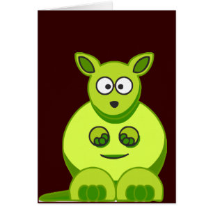 Cartão Canguru do quivi