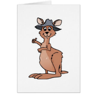 Cartão Canguru pequeno