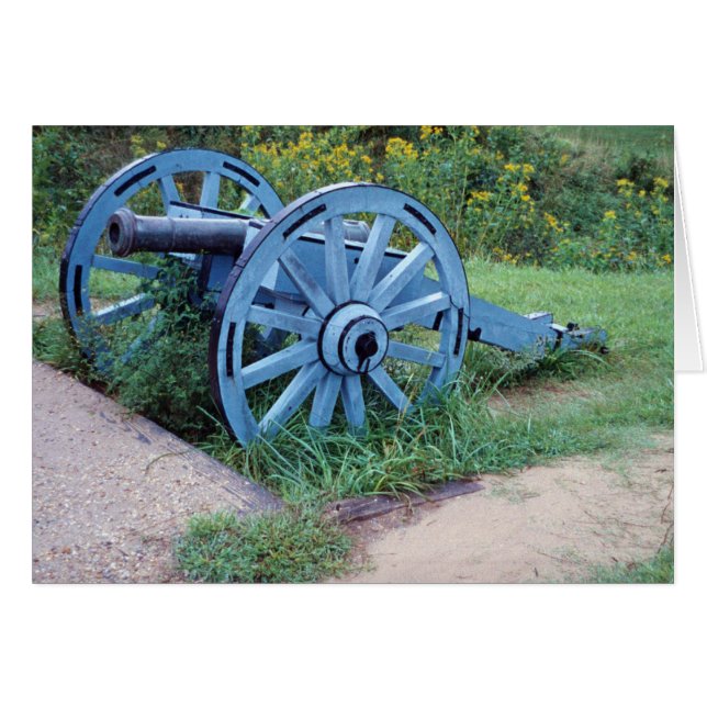 Cartão Canhão 1 em Williamsburg (Frente Horizontal)