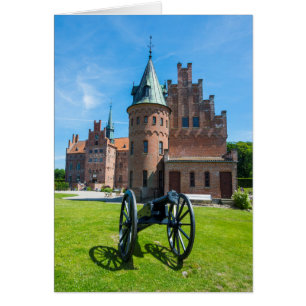 Cartão Canhão No Castelo Egeskov
