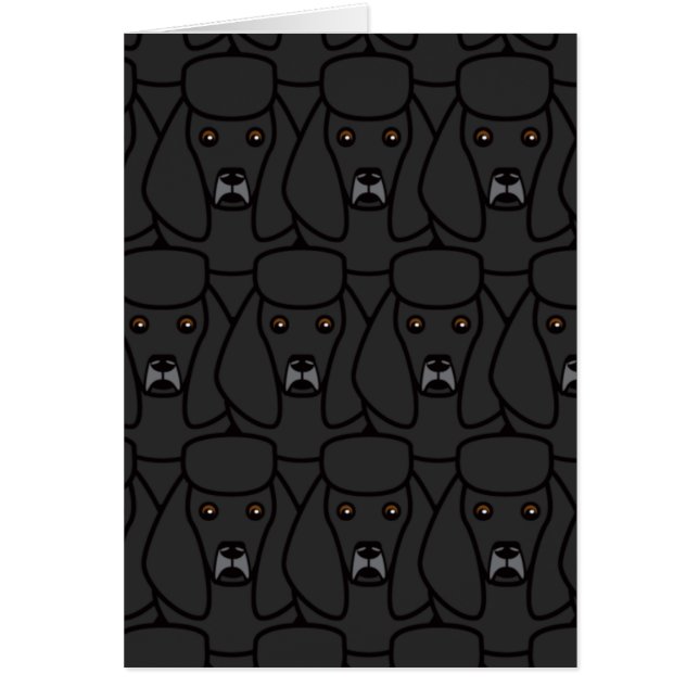 Cartão Caniches (Frente)