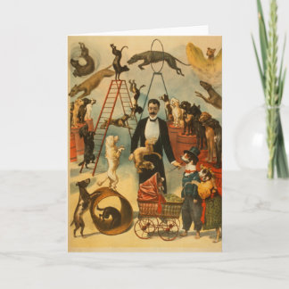 Cartão Canine Circus - Greeting Card #1