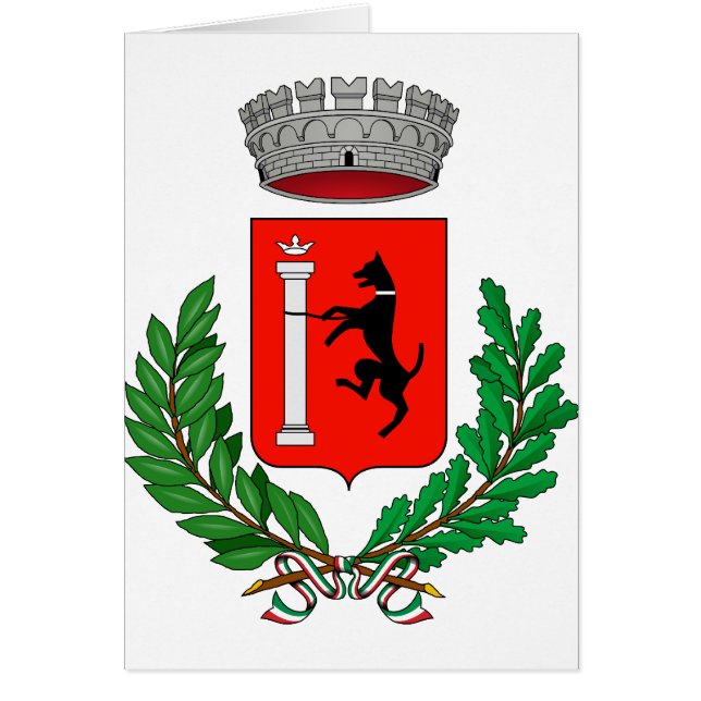 Cartão Canistro Stemma, Italia (Frente)