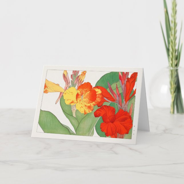 Cartão Canna por Tanigami Konan (Frente)