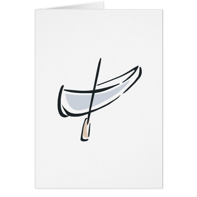 Cartão Canoa 3 (Frente)