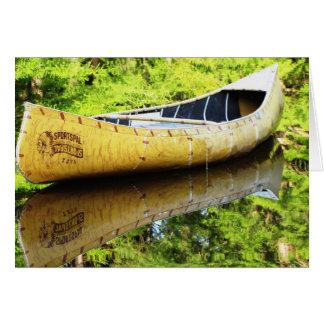 Cartão Canoa antiga