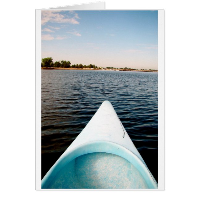 Cartão canoagem (Frente)