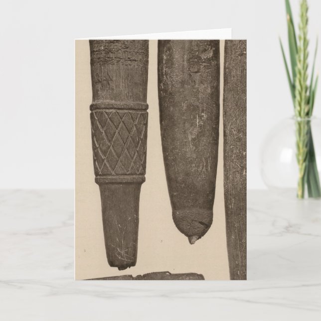 Cartão Canos de pedra IX, Então Calif (Frente)