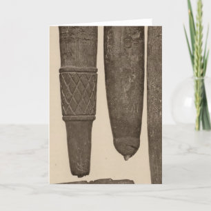 Cartão Canos de pedra IX, Então Calif